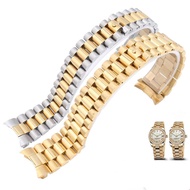 Rolex Log Type 41mm Strap Three-Bead Stainless Steel Watch Strap 13 17 20 21mm Steel Bracelet Bracel