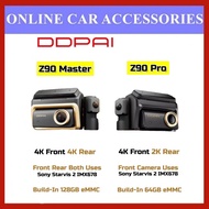 DDPAI Z90 Master / Z90 Pro Dual Channel Front & Rear DVR Dash cam HDR Sony Starvis 2 Built-in GPS & 