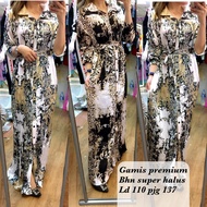 Jl9264 Beautiful gamis fashion premium import bangkok Smooth Pregnant Women