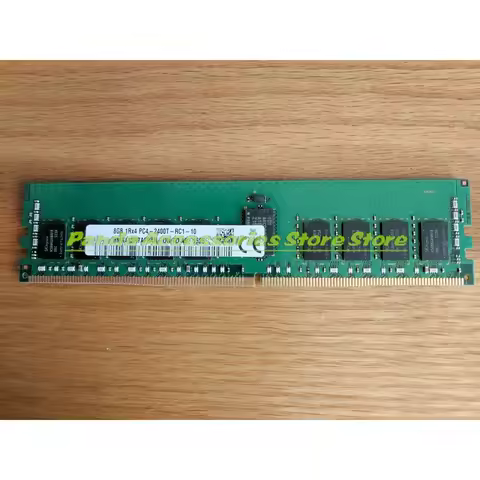 1PCS RAM 8G 1RX4 RDIMM REG Server Memory HMA41GR7AFR4N-UH 8GB DDR4 PC4-2400T
