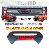 Hc Cargo Toyota Hilux Revo Rocco Rogue 2015 - 2023 Tailgate Handle Cover With 3M Double Tape