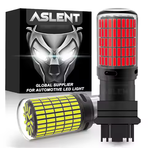 2pcs 3157 P27/7W T25 7440 W21W T20 W21/5W 7443 P21/5W P21W BA15S PY21W BAU15S LED Bulbs 3600LM 4014 