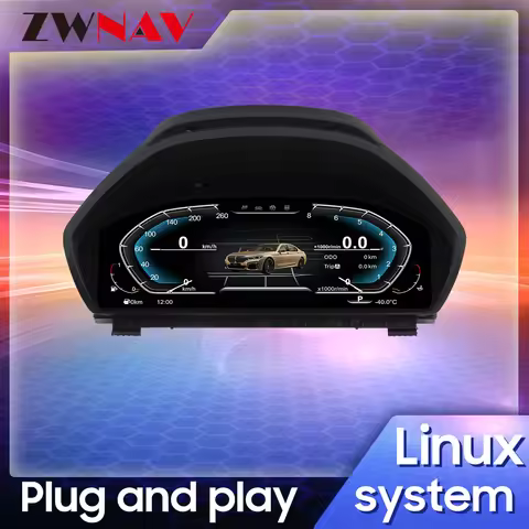 Cluster Car Digital Dashboard Panel For BMW 3 Series F30 F35 2013-2020 LCD Instrument Cockpit Speedo