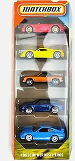 Matchbox Porsche Heroes 911 Carrera/Targa / GT3 918 Spyder 914 Pack of 5