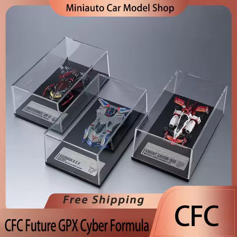 New Presale Megahouse Cfc Future Gpx Cyber Formula F1 Miniature Car Model Asurada G.S.X Knight Savio