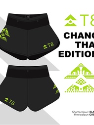 T8 Run กางเกงวิ่งเทรล วิ่งถนน ผู้หญิง พิเศษ  Womens Sherpa Shorts v2 Chang Thai Edtion ผ้าแห้งไว ลิม