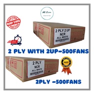 COMPUTER FORM 2 PLY  2 PLY 2 UP NCR BLANK Form kertas komputer white