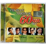 Pilihan Terbaik 60an Vol.1 A.Ramlie Jeffrydin M.Shariff S.Jibeng Maria Bachok CD