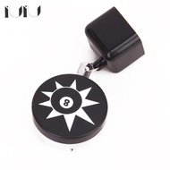 IUIU Bla Retractable Billiards Snooker Pool Cue CHALK HOLDER with Belt Clip- 8 Ball