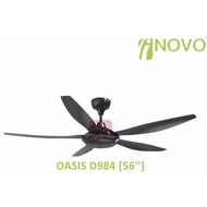 Inovo Celing Fan 56" / DC Motor / 5 Blades / Kipas Siling - Oasis 56