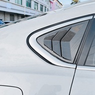 Car Rear Window Shutter Cover Trim Window Louver Side Vent Trim for X6 F16 2015-2019