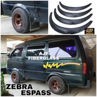 Zebra Car Over Fender 2pcs and 4pcs