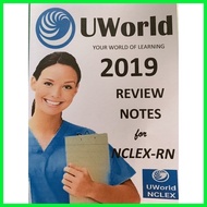 ▫  ❐ Nclex Uworld Notes 2019 or 2023-2022-2021 Q&a colored/ q&a 2019 Bnw