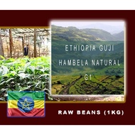 ETHIOPIA GUJI HAMBELA NATURAL G1 RAW BEANS