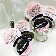 Ninama 日本 代購 凡士林 Vaseline 限定 新品 香檳 粉色系 粉色 粉紅 護唇膏 唇部保養 鐵盒 高質感