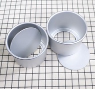 6 / 8 Inch Deep Round Cake Tin With Loose Base/ Non-Stick Deep Aluminum Round Cake Pan with Removabl