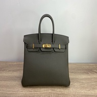 Hermes 灰綠Birkin 25