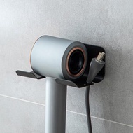 日本霜山 免鑽釘壁掛式吹風機收納架(附磁吸風嘴架3入)