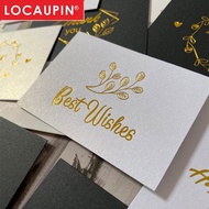 Locaupin Gift Wish Card Best Wish Happy Birthdays Love Message Card Wedding Wish Card  Kad ucapan