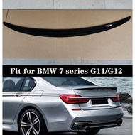Rear Carbon Fiber Spoiler for BMW G11 G12 7 Series 740i 750i Sedan 2016-2018 Boot Lip Wings