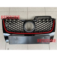 VOLKSWAGEN VW MK5 GOLF 2003 GTI 2.0 FRONT GRILLE WITH GTI WORD / SARONG DEPAN (WITHOUT LOGO) NEW