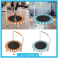 [Lacooppia] Kids Trampoline Indoor Fitness Play Exercise with Handle Foldable Trampoline