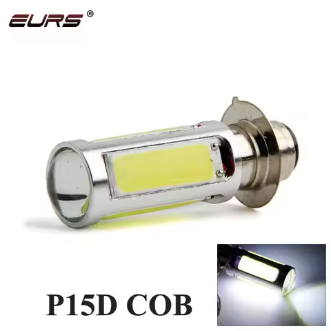 1Pcs H6M PX15D Moto Bulb P15D LED Motorcycle Headlight Hi-Lo Beam Motorbike Scooter ATV HeadLamp Fog
