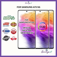 LCD for SAMSUNG A73 5G OLED Top Quality HD PLUS Screen Display compatible SM-A736 SM-A736B  SM-A736B