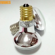 IVANES Salt Bulb, Mini Heat Resistant Oven Light, Screw Light Bulb Tungsten High Quality R39 E17 110