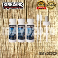 MINOXIDIL KIRKLAND 3 BOTTLES 60 ml per bottle 1 ORIGINAL DROPPER 2 PIPETTES