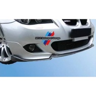Bmw E60 Front Bumper Lips Msport Hartge With Paint Black