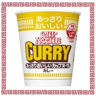 NISSIN Lightly Delicious Cup Noodle Curry 70g Japanese Ramen　日清　あっさりおいしい　カップヌードル