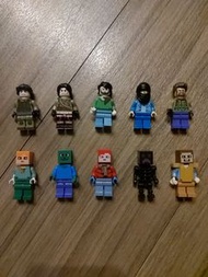 🌻🎇🔵3️⃣【玩具公仔🛃】♻️ Lego 細人仔 10隻 共售(不散買，不議價。)