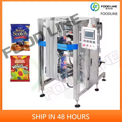 Automatic Vertical Bagging Jelly Gummy Candy/soft Candy Chewing Bubble Gum Packaging Machine Fluffy