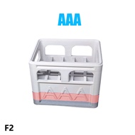 【ZYAA-1】AAA/AA/9V/CR2032/CR2025 Battery Storage Box Stackable Battery Organizer Decorative Battery H