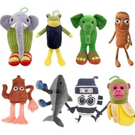 Mainan Anomali Brainrot Toy Tung Tung Tung Sahur VS Tralalero Tralala Plush Stuffed Toy