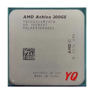 AMD Athlon 200GE X2 200GE 3.2GHz Dual-Core Quad-Thread CPU Processor YD200GC6M2OFB YD20GGC6M20FB Soc