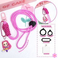 GANTUNGAN Hanger hp NeckTALI Phone Lanyard ID Card Strap - GH001