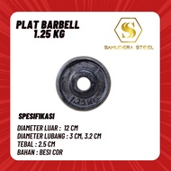 1.25kg iron barbell plate weight plate