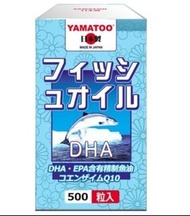 YAMATOO - DHA EPA refined fish oil 精製魚油 500粒