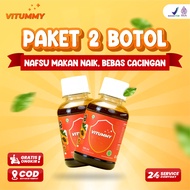 Paket Nafsu Makan Naik Anak Bebas Cacingan 2 Botol Madu Vitummy - Madu Herbal atasi Anak Cacingan dan membuat anak lahap makan serta menjaga daya tahan tubuh menjadi kuat terhindar dari penyakit Madu Vitummy Original Solusi Anak Cacingan