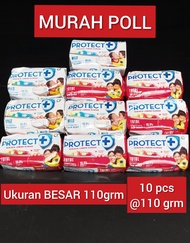 PROTECT Antiseptik Hijau Mint/Perang Bar Soap Antibakterial Multi-Pak 75/110g - Aroma Segar