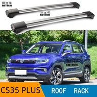 2Pcs Roof bars For changan CS35 plus 2018 2019 2020 Aluminum Alloy Side Bars Cross Rails Roof Rack L