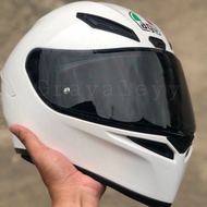 Visor Agv K1 K3Sv dark smoke Pista desain gp race 3