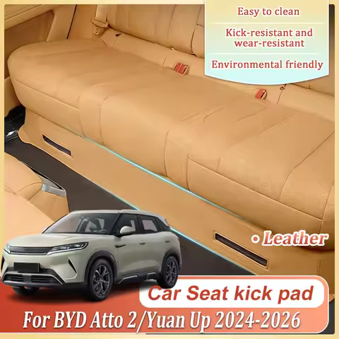 For BYD Atto 2 S1 Pro Yuan Up 2024 2025 2026 SC3E Anti-kick Pads Leather Dirt-resistant Under Rear S
