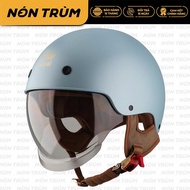 [MÀU MỚI] Mũ bảo hiểm xe máy 1/2 Royal M239 kính âm màu trà chính hãng