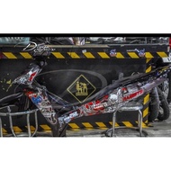 Sirius black rabbit rabbit removable stamp