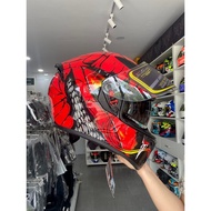 Helmet - Fullface Helmet ROC 05 V6 Red Genuine Product