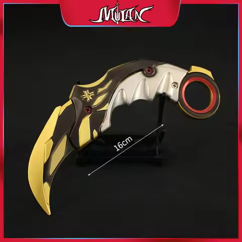 Valorant Melee Reaver 16cm Karambit Champions 2021 Claw Knife Metal Butterfly Knife Game Model Japan