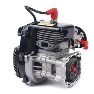 PIAOCAIYIN 32cc Gasoline Engine, 4 Bolts Head Gas Engine, Two-Stroke Air-Cooled Gas Motor Engine, 20